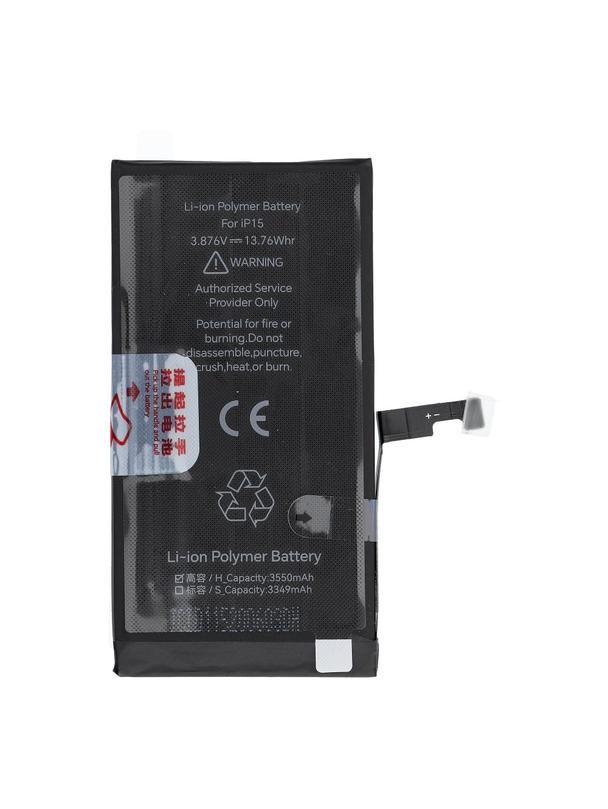 JCID Bateria do iPhone 15 3550 mAh (zwiększona pojemność)