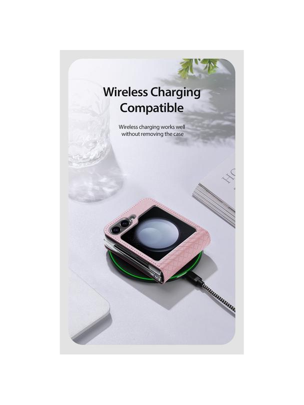 DUX DUCIS futerał BRIL do SAMSUNG Z Flip6 5G różowy