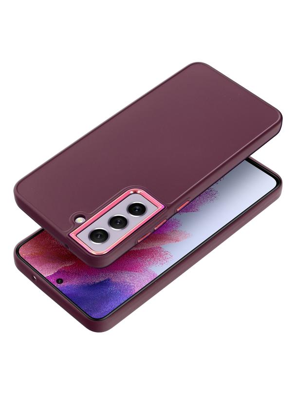 Futerał FRAME do SAMSUNG S21 FE fioletowy