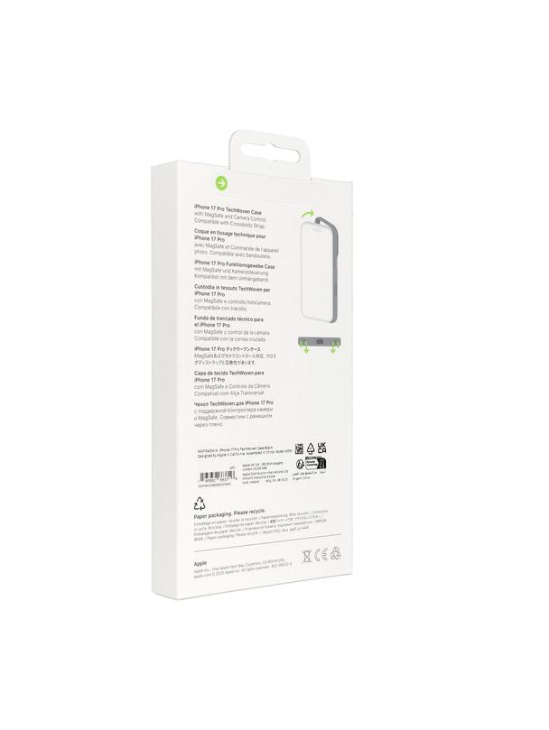 iPhone 17 Pro TechWoven Case with MagSafe - Black 0INT