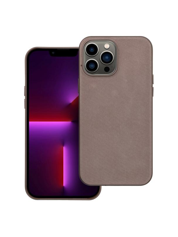 Futerał WOVEN MAG COVER kompatybilny z MagSafe do IPHONE 13 Pro Max jasny brązowy
