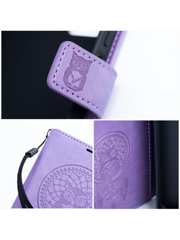 Kabura MEZZO Book do XIAOMI Redmi 9AT / Redmi 9A łapacz snów fioletowy