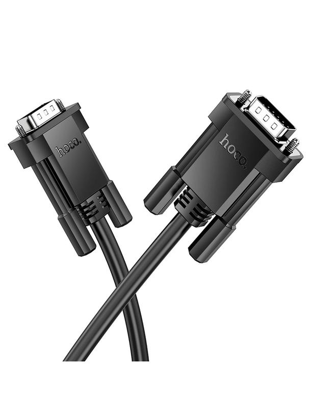 Kabel VGA do VGA Hoco HD 1080p 1 m US11 czarny