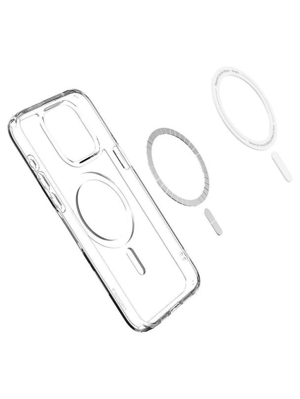 SPIGEN futerał ULTRA HYBRID MAG kompatybilny z MagSafe do IPHONE 16 Pro frost clear