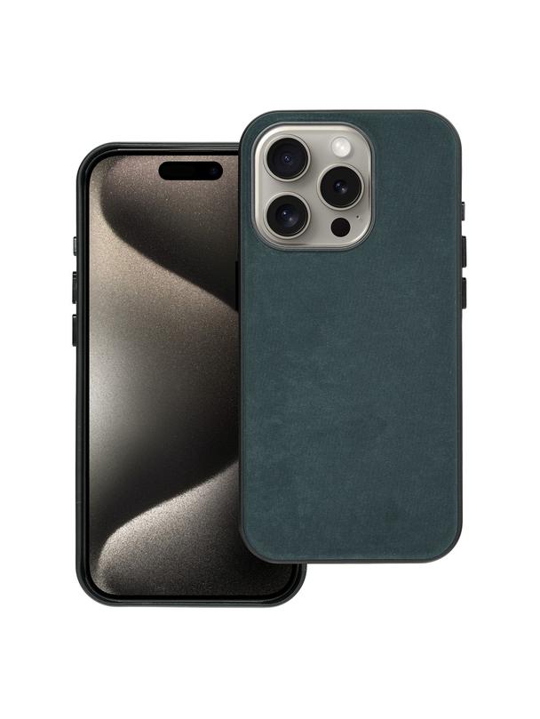 Futerał WOVEN MAG COVER kompatybilny z MagSafe do IPHONE 15 Pro zielony