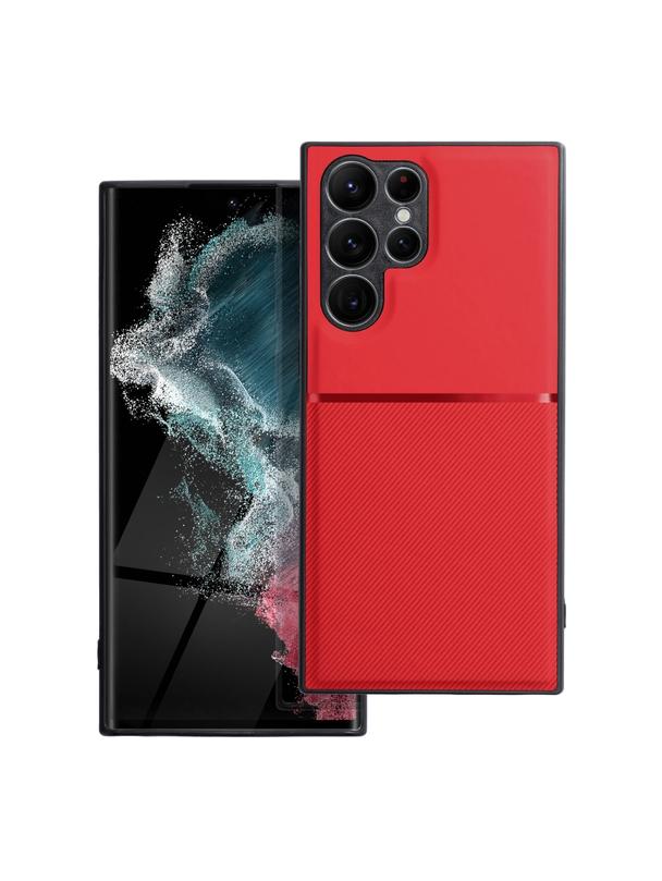Futerał NOBLE do SAMSUNG S22 Ultra czerwony