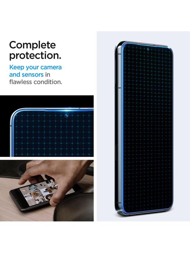 SPIGEN szkło hartowane GLAS.TR"EZ FIT" 2-pack do SAMSUNG S23 Plus transparent