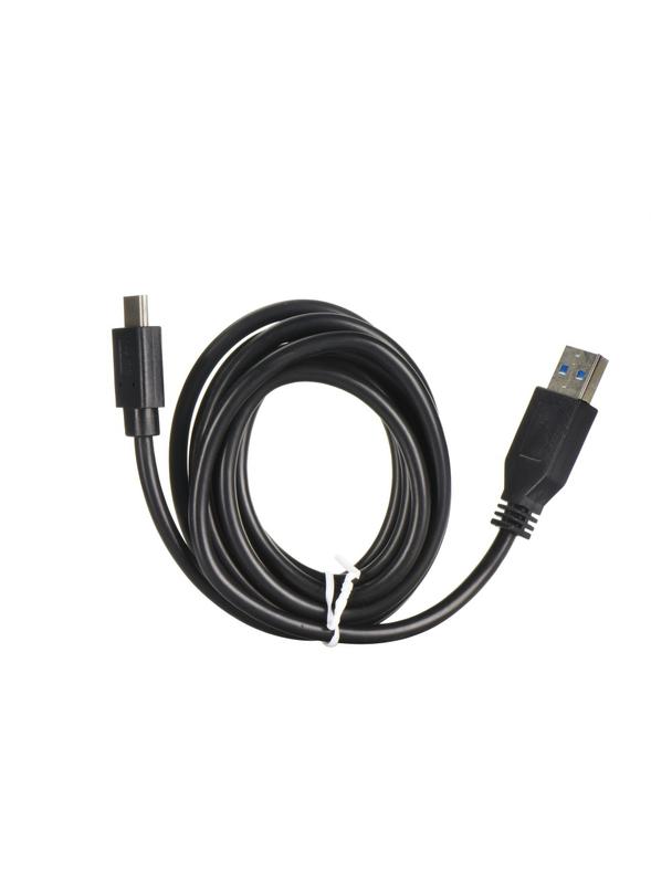Kabel USB A do Typ C 3.0 2A HD2 2 m czarny