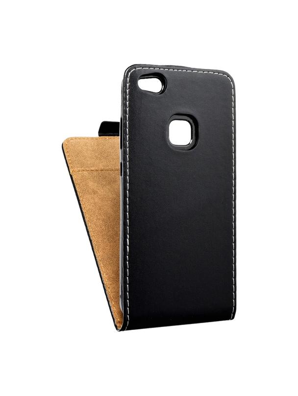 Kabura SLIM FLEXI FRESH pionowa do HUAWEI P10 Lite czarna