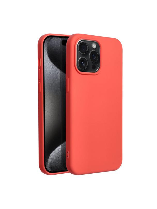 Futerał SILICONE do IPHONE 15 Pro Max brzoskwiniowy