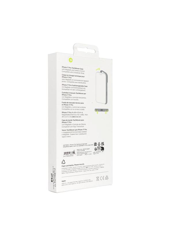 iPhone 17 Pro TechWoven Case with MagSafe - Green 0INT