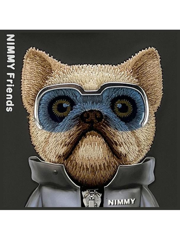 NIMMY futerał COOL&CUTE 2.0 Dog do IPHONE 15 Pro Max czarny