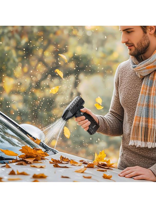 Dmuchawa do liści Hoco super szybka HX67 czarna