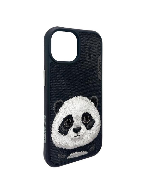 NIMMY futerał BIG EYED PET 2.0 Panda do IPHONE 15 czarny