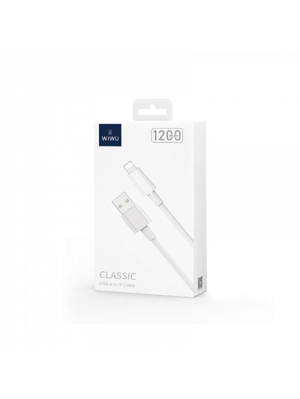 Kabel USB A do Lightning Wiwu 2,4A Wi-C006 biały