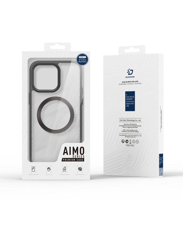DUX DUCIS futerał AIMO MAG kompatybilny z MagSafe do IPHONE 15 Pro Max czarny