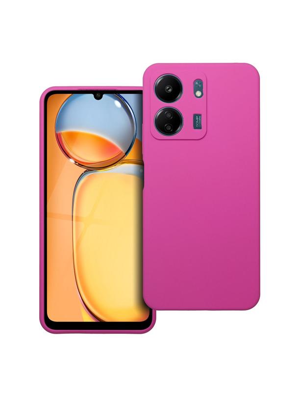 Futerał SILICONE 2mm do XIAOMI REDMI 13C róż