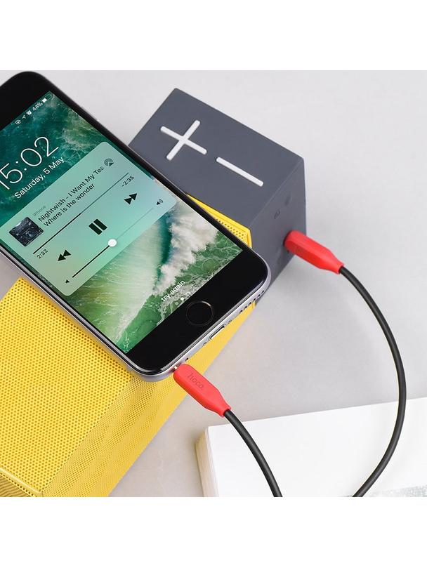 Kabel AUX Jack 3,5mm do Jack 3,5 mm Hoco UPA11 czarny