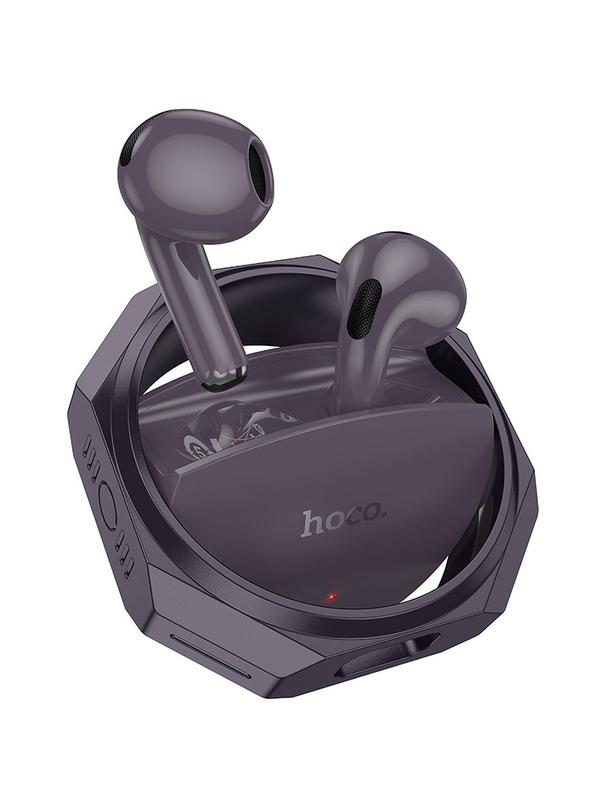 Słuchawki bezprzewodowe douszne Hoco EW70 czarno fioletowe
