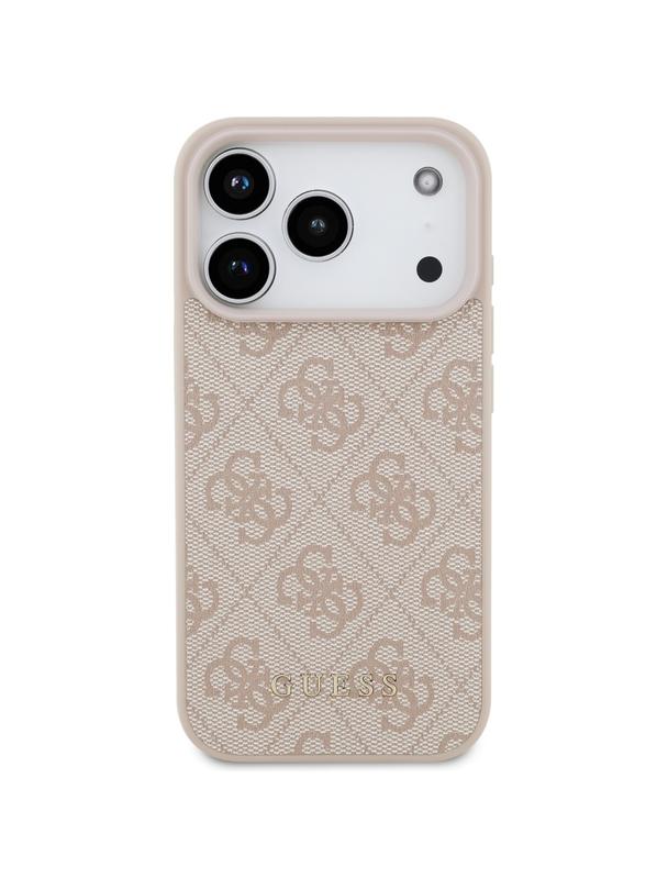 GUESS futerał do IPHONE 17 Pro GUHCP17LG4GFPI (PU 4G Classic) różowy