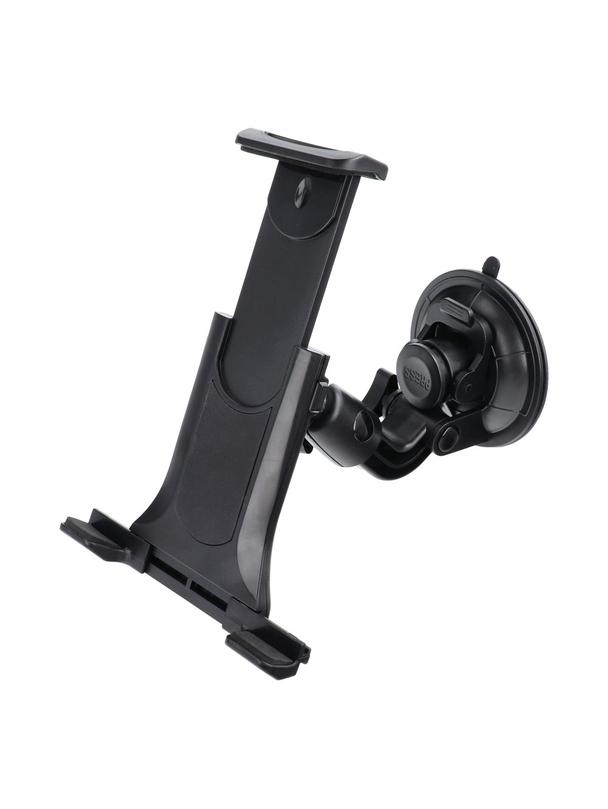 Uchwyt samochodowy do szyby / deski / zagłówek (tablet 7" - 10") czarny