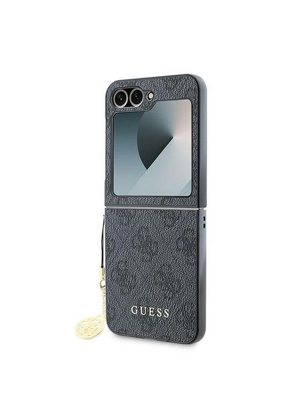 GUESS futerał do SAMSUNG Z Flip 6 GUHCZF6GF4GGR (HC PU 4G Charm) czarny