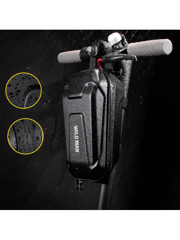 WILDMAN sakwa na kierownicę do hulajnogi wodoodporna 2L TS8 czarna