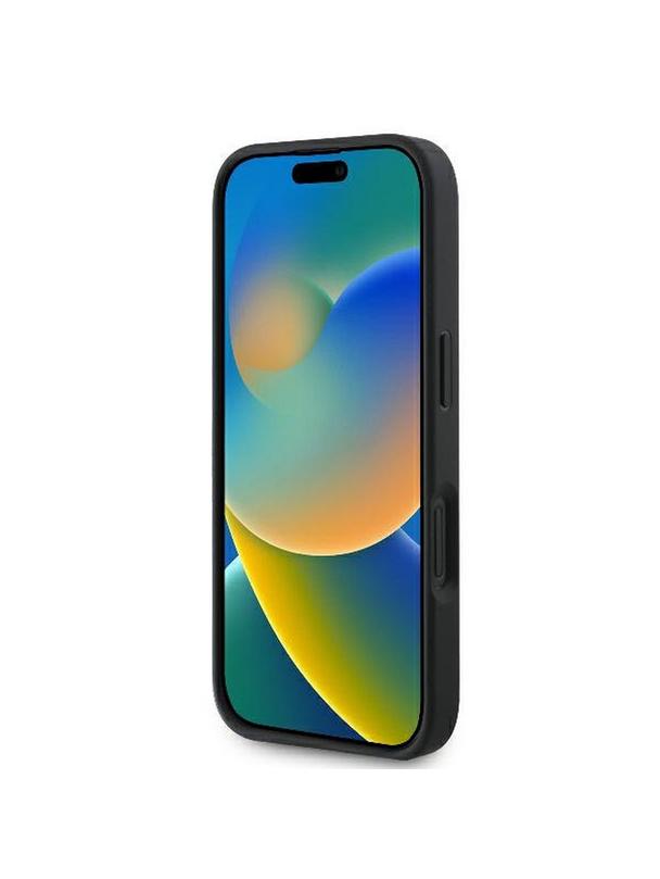 GUESS futerał do IPHONE 16 GUHCP16S4GMGGR (4G PU Big Logo) czarny