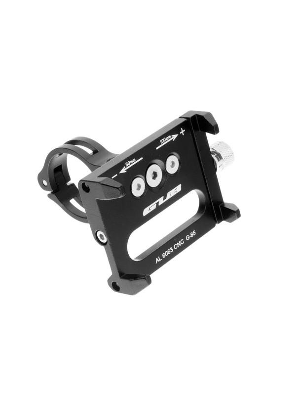 GUB uchwyt rowerowy na kierownicę G85 Aluminium czarny