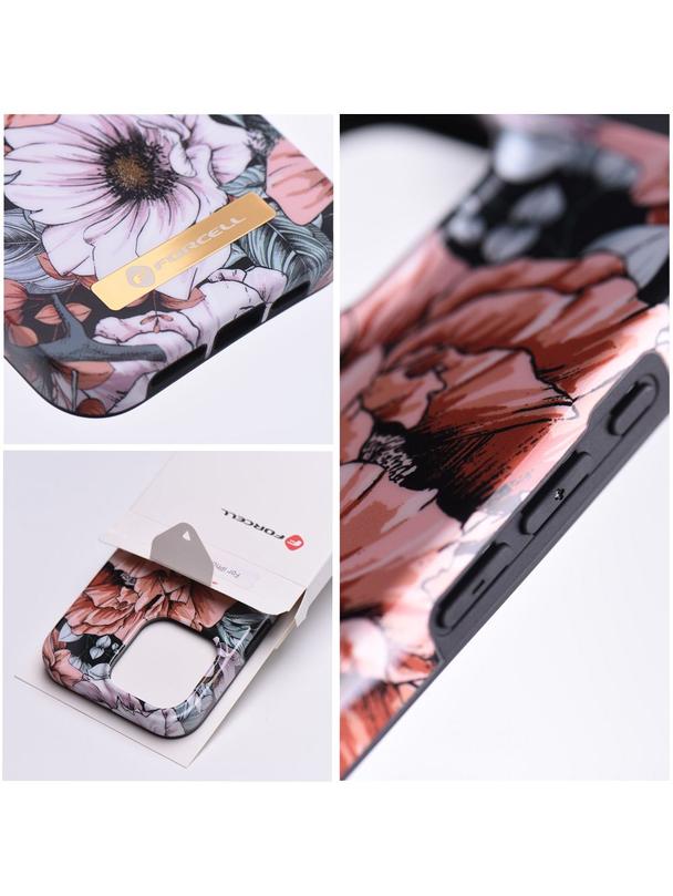 Etui na iPhone 15 Forcell F-Protect Mirage zgodny z MagSafe bloom bush