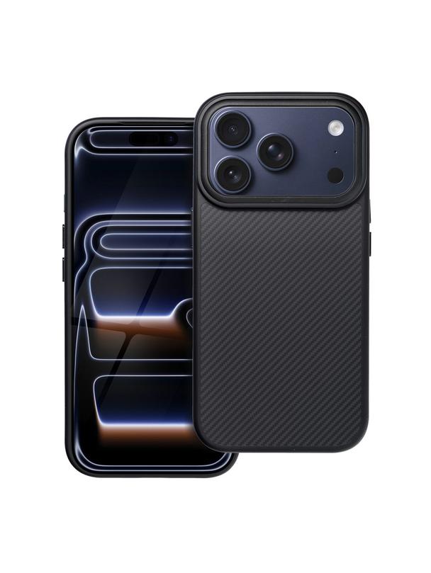 Etui na iPhone 17 PRO Carbon Elite Mag Cover zgodny z MagSafe czarny