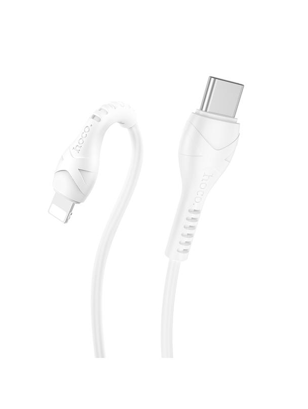 Kabel USB C do Lightning Hoco PD 27W 1 m X37 biały