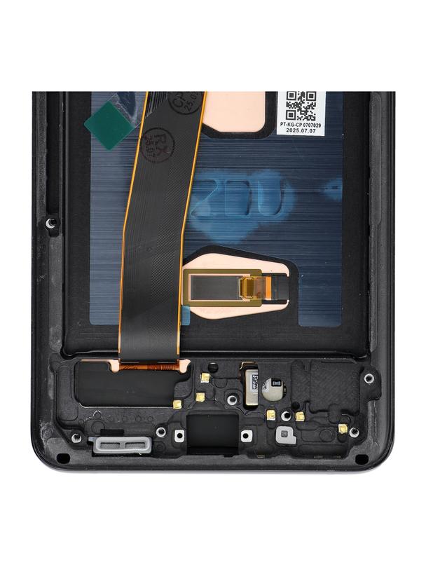 Wyświetlacz LCD do SAMSUNG S20 Ultra Black SOFT OLED z ramka