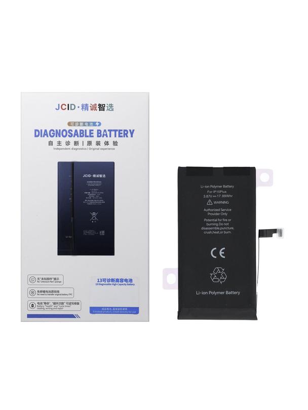 JCID Bateria z możliwością przypisania do iPhone 15 Plus 4650 mAh (zwiększona pojemność)
