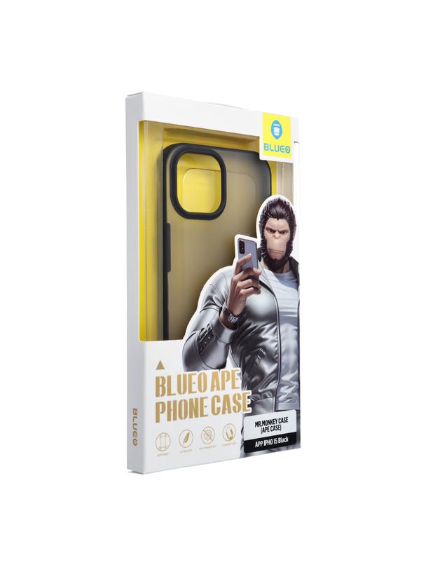 BLUEO APE Phone Case - Apple iPhone 15 czarny