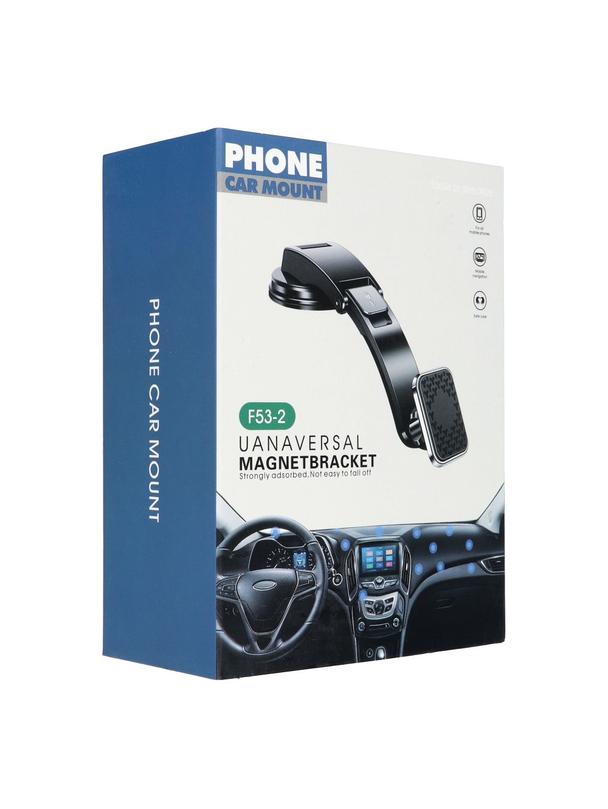 Uchwyt samochodowy magnetyczny do deski F53-2 srebrny