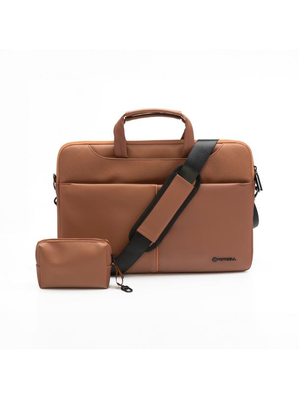 Torba na laptopa 15,6" Forcell F-Protect URBAN STYLE brązowa