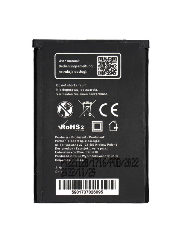 Bateria do Sony Ericcson K310i / K510i / J300 / W200 / T280 750 mAh Blue Star Premium