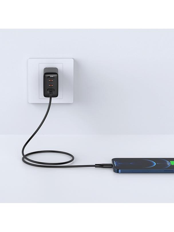 ACEFAST kabel USB A do Lightning MFi 2,4A C3-02 1,2 m czarny