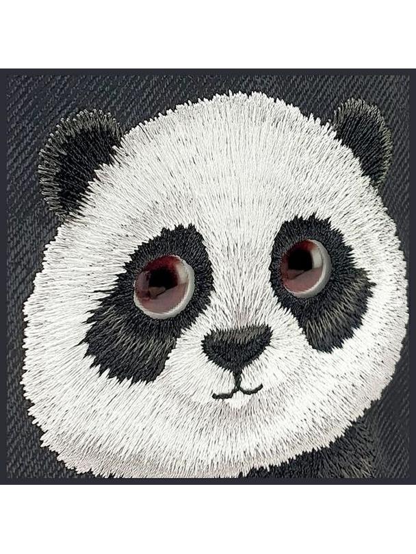 NIMMY futerał BIG EYED PET 2.0 Panda do IPHONE 15 Pro Max czarny