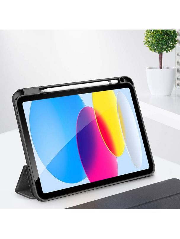 DUX DUCIS etui DOMO składane z miejscem na rysik do iPad 10 (2022) czarne