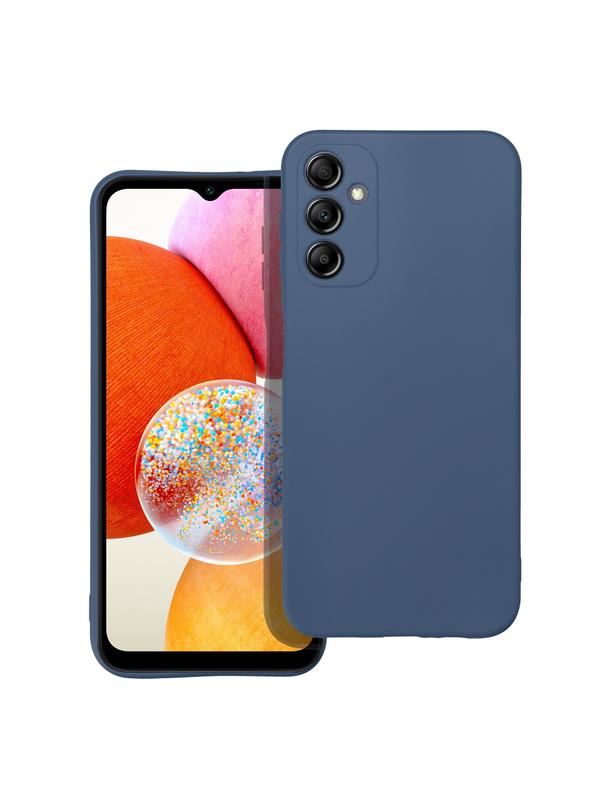 Futerał SOFT do SAMSUNG A14 5G / A14 4G ciemny niebieski