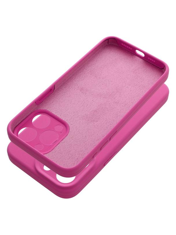 Futerał SILICONE 2mm do IPHONE 15 Pro Max róż