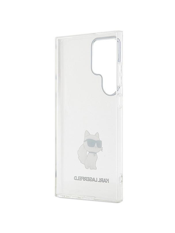 KARL LAGERFELD futerał do SAMSUNG S24 Ultra KLHCS24LHNCHTCT (IML NFT CHOUPETTE) transparentny