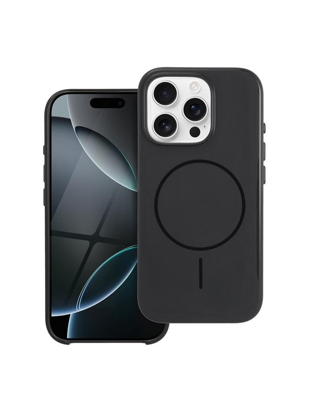 Glossy Mag Cover kompatybilny z MagSafe pasuje do IPHONE 14 PLUS czarny