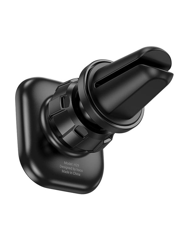 Uchwyt na telefon do samochodu magnetyczny Hoco do kratki H29 czarny