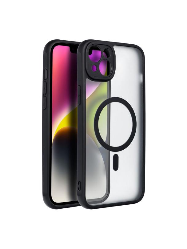 Futerał FULL MATTE MAG COVER kompatybilny z MagSafe do IPHONE 14 Plus czarny