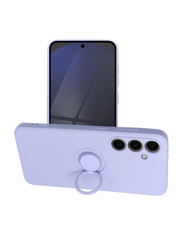 Futerał SILICONE RING do SAMSUNG S24 FE fioletowy