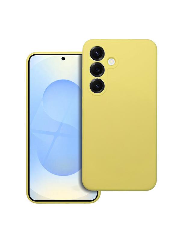 Futerał SILICONE 2mm do SAMSUNG A37 5G żółty