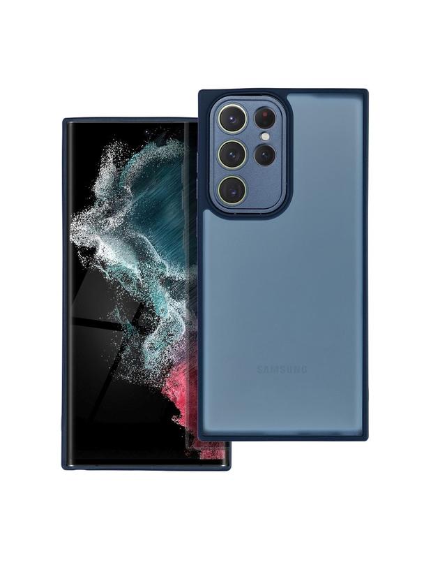 Futerał VARIETE do SAMSUNG S22 Ultra granatowy
